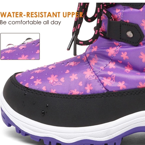 Size 13 Girls Winter Snow Boots- New! - Picture 5 of 6